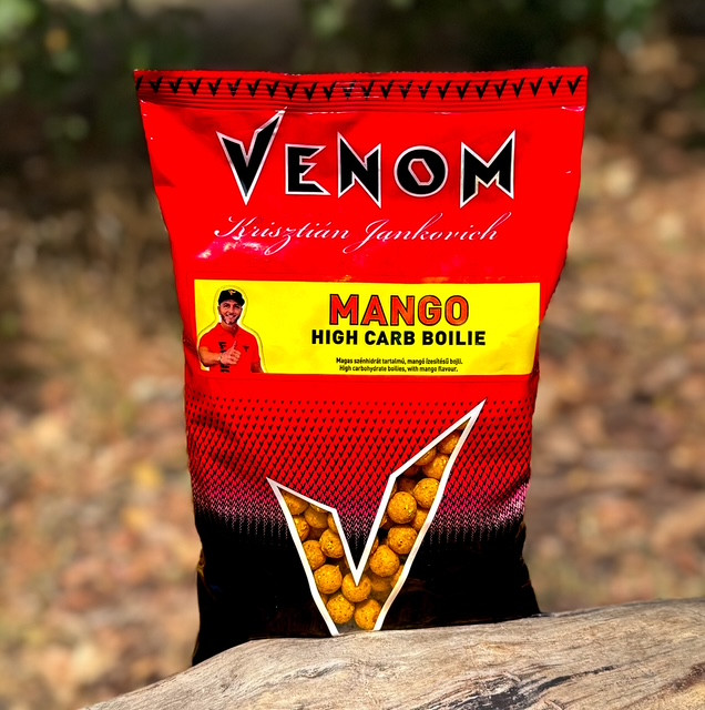 Feedermánia Venom High Carb Boilie 13 mm Mango
