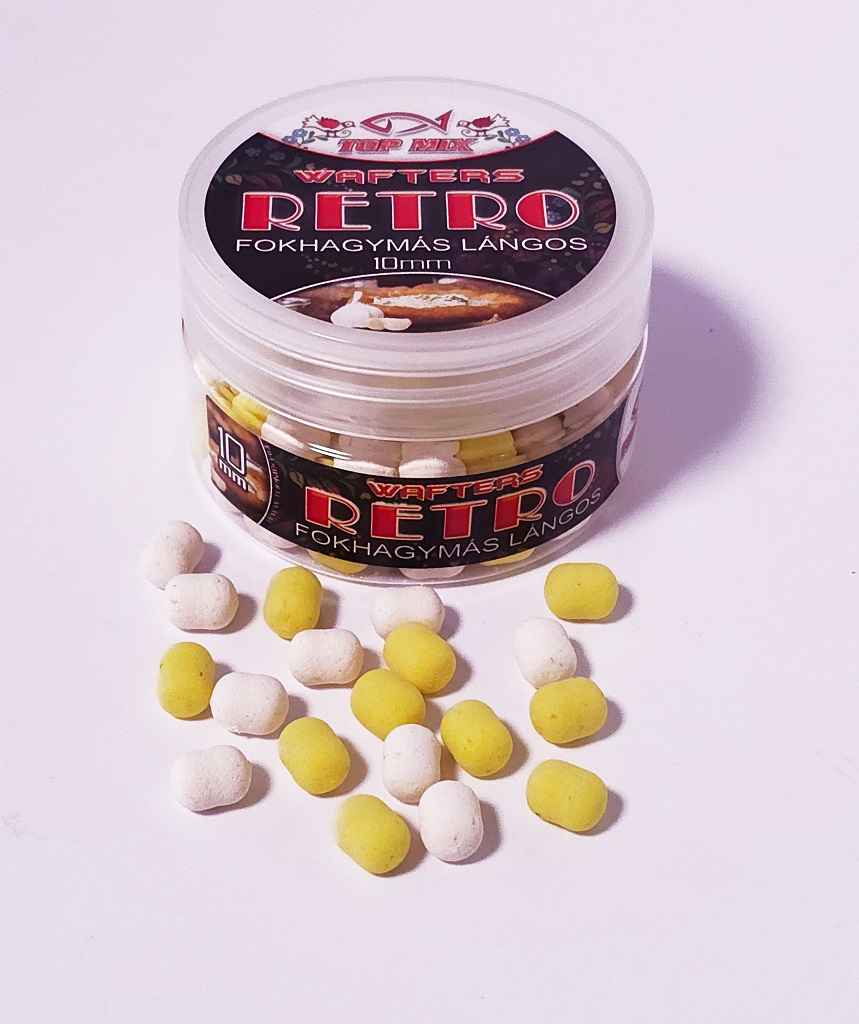 TOP MIX Retro wafters 10mm – Fokhagymás lángos TOP MIX Retro wafters 10mm – Fokhagymás lángos