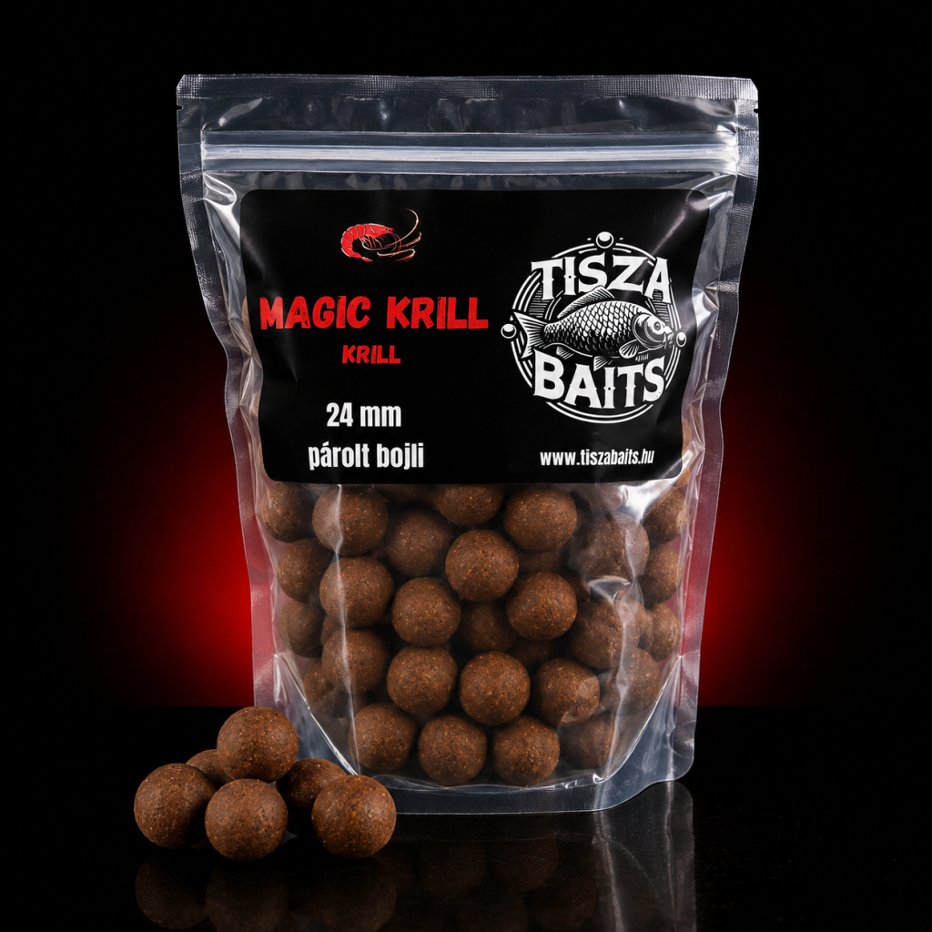 Tisza Baits Magic-Krill bojli – A prémium krill bojli, amely minden vízen bizonyít Tisza Baits Magic-Krill bojli – A prémium krill bojli, amely minden vízen bizonyít
